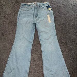 Blue Flare Jeans